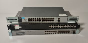 IT network switches inc. HP, OfficeConnect and Cisco - full details in the description