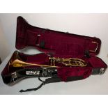 Edwards Instruments Co. bass trombone in Eastman hard storage case - Serial No: 0904031