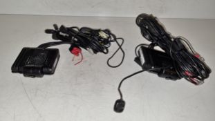 2x Streamax C6D AI advanced dash cameras with wiring loom