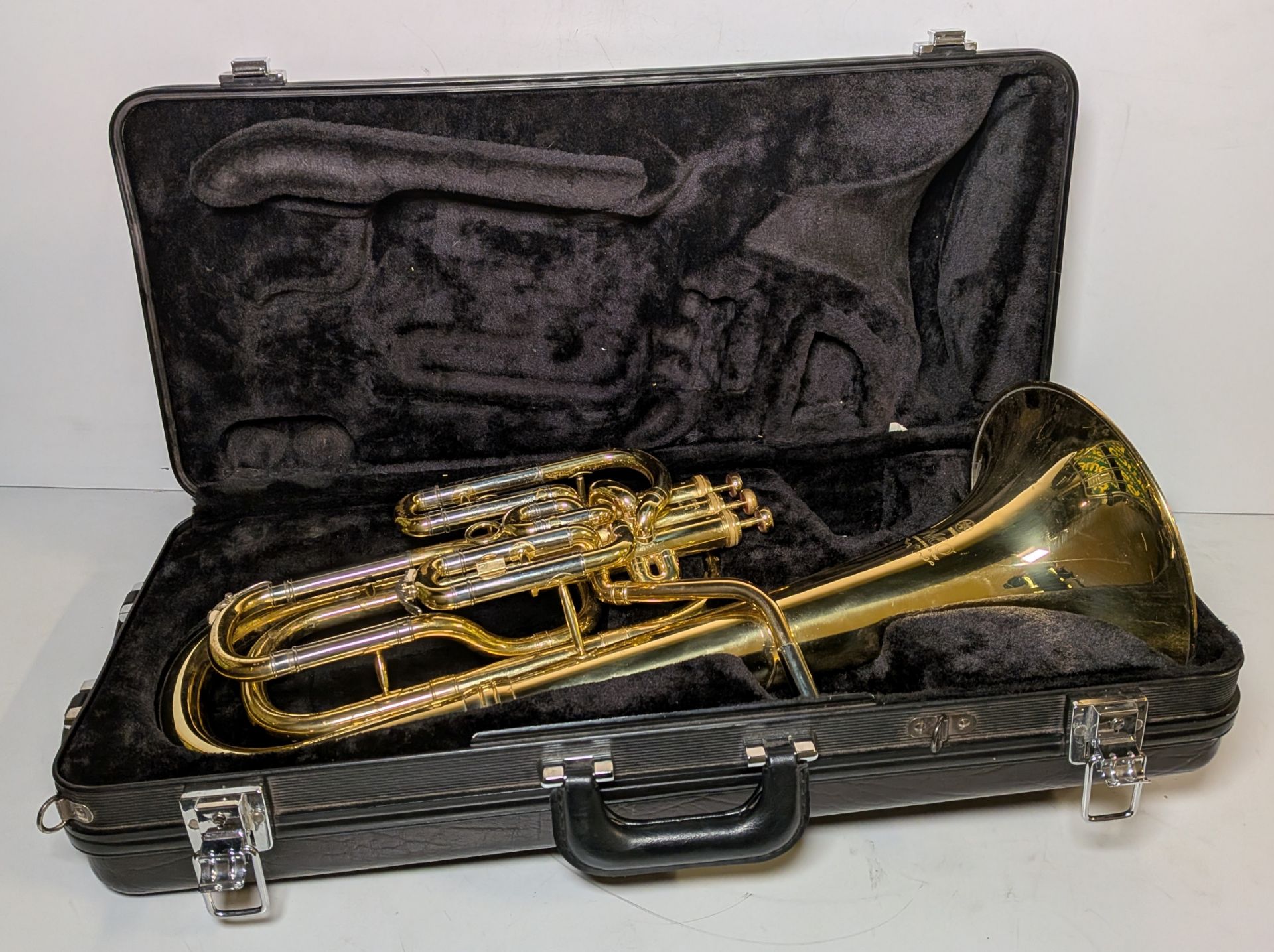 Yamaha Neo YBH831 baritone horn in Yamaha Neo hard storage case - Serial No: 496159