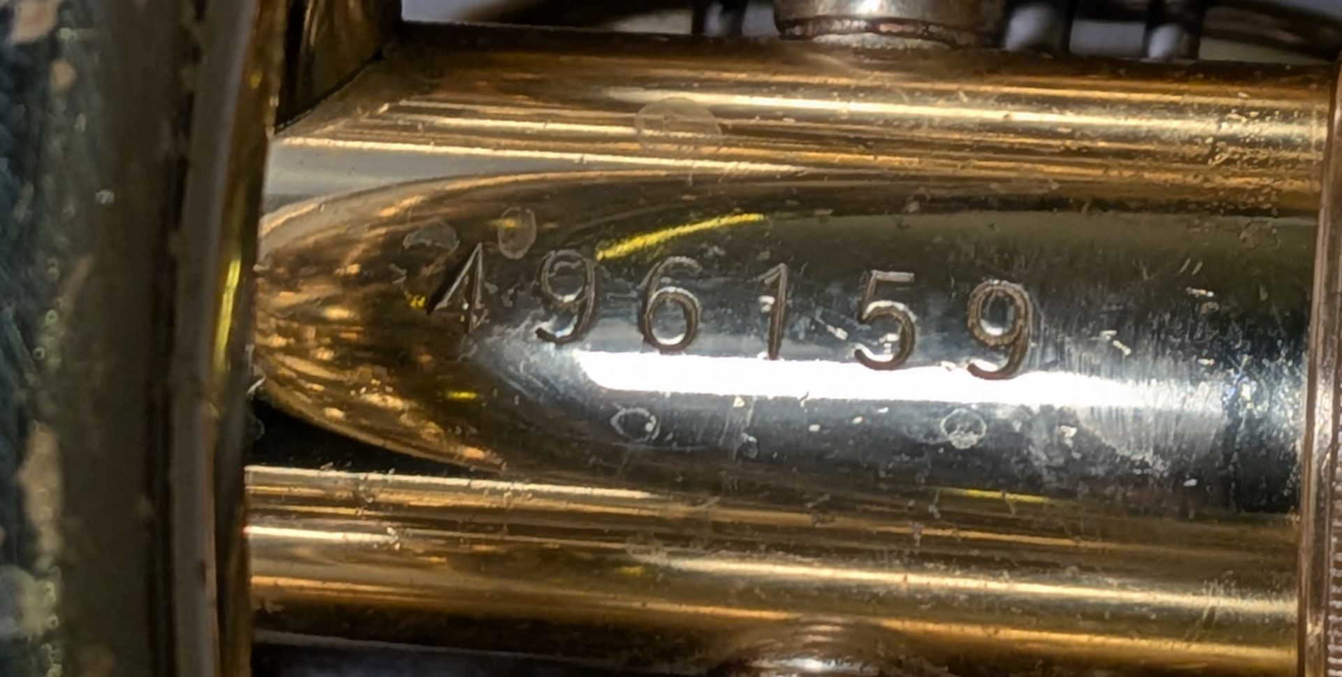 Yamaha Neo YBH831 baritone horn in Yamaha Neo hard storage case - Serial No: 496159 - Image 7 of 10