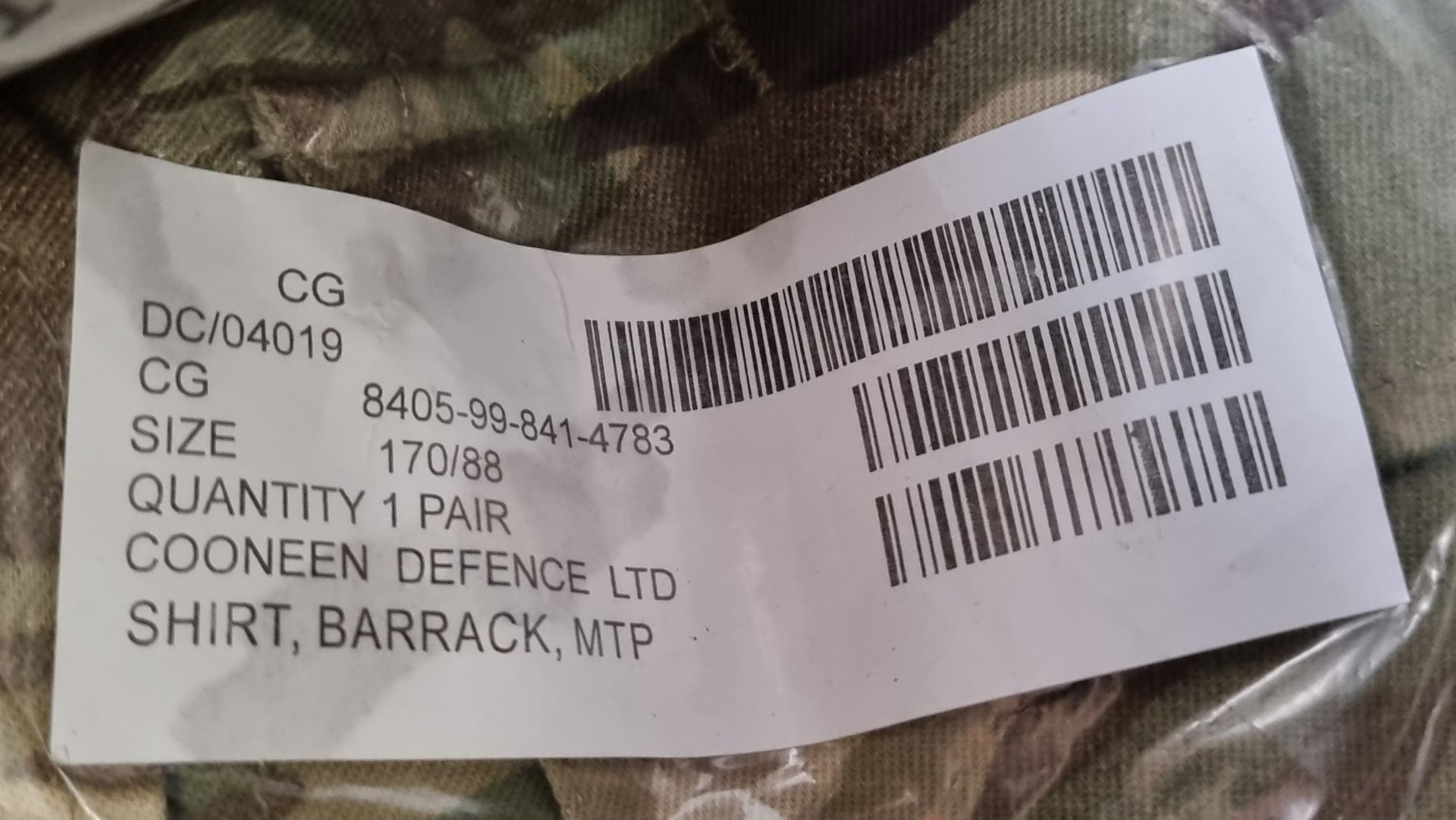 40x British Army MTP shirts barrack - mixed sizes - may include maternity - Image 27 of 27