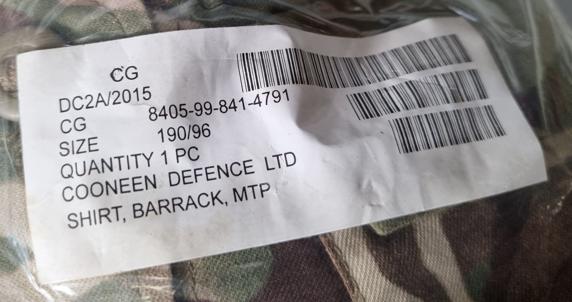 20x British Army MTP shirts barrack - mixed sizes - may include maternity - Image 5 of 16