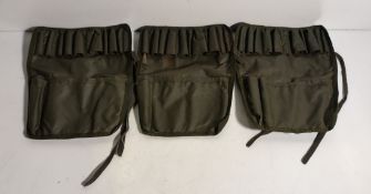 27x British Forces cleaning pouches