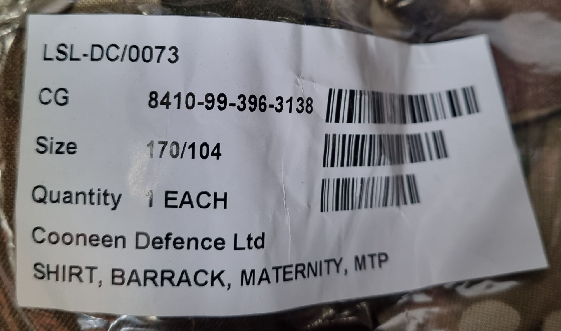 47x British Army MTP shirts barrack - mixed sizes, 4x British Army MTP Barrack maternity shirts - Image 34 of 36