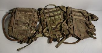 18x British Army MTP Rider 3L hydration packs
