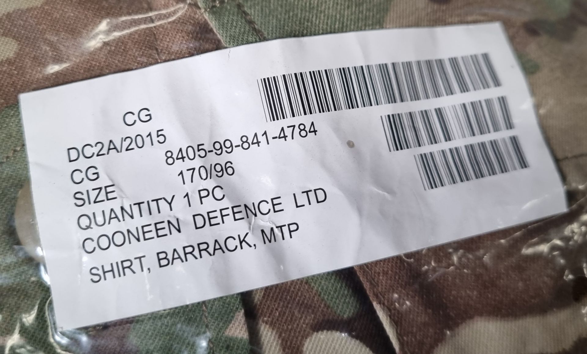 20x British Army MTP shirts barrack - mixed sizes - may include maternity - Image 13 of 16