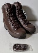 Iturri brown combat boots cold wet weather male - size 12L
