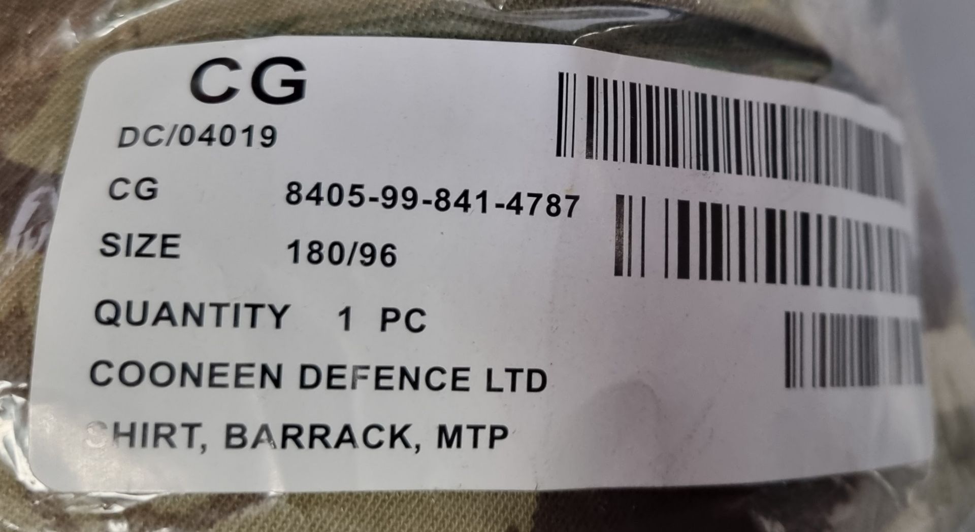 20x British Army MTP shirts barrack - mixed sizes - may include maternity - Image 6 of 16
