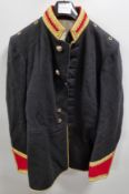 British Forces black and red tunic - In need of repair - see pictures for size