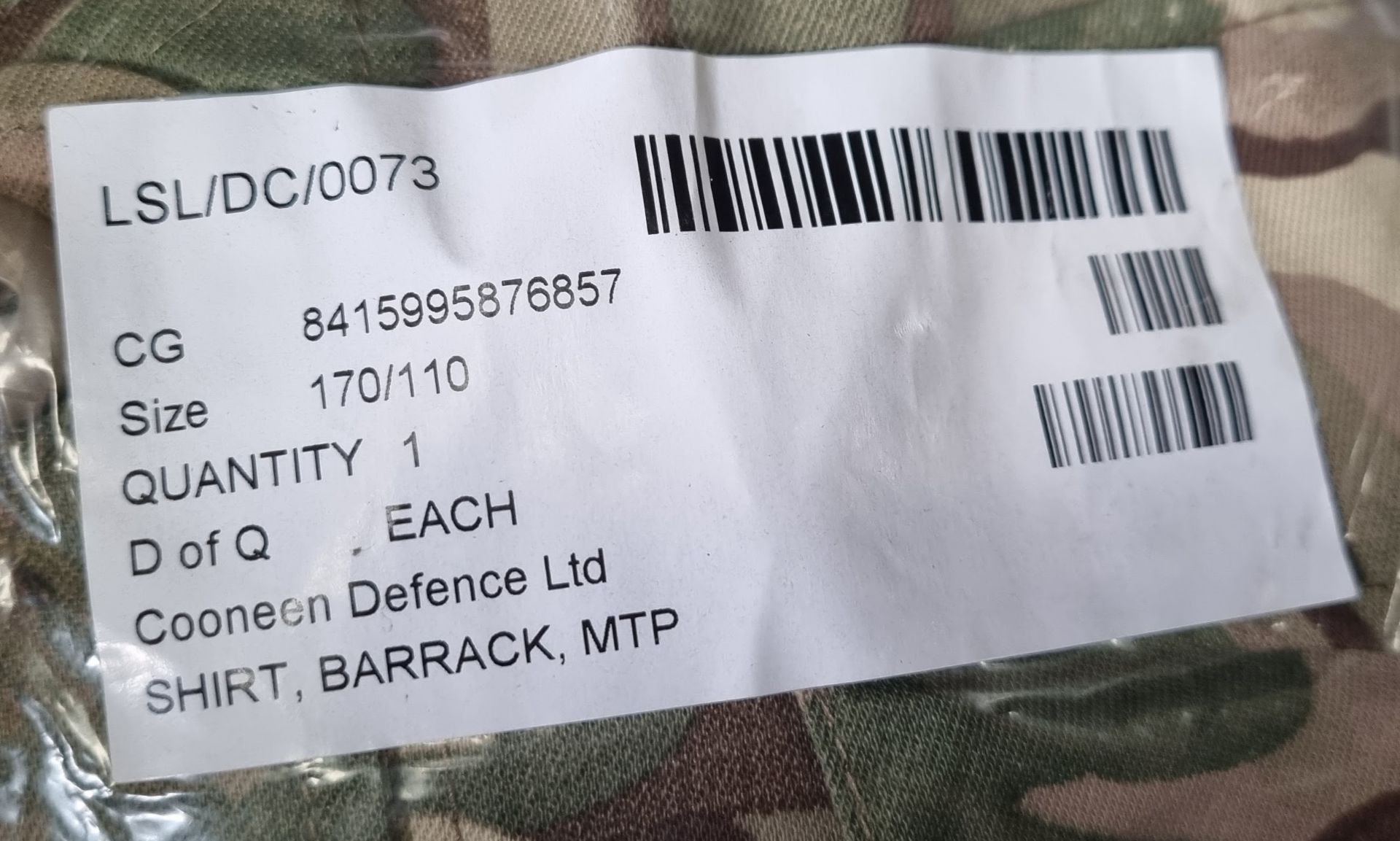 20x British Army MTP shirts barrack - mixed sizes - may include maternity - Image 14 of 16