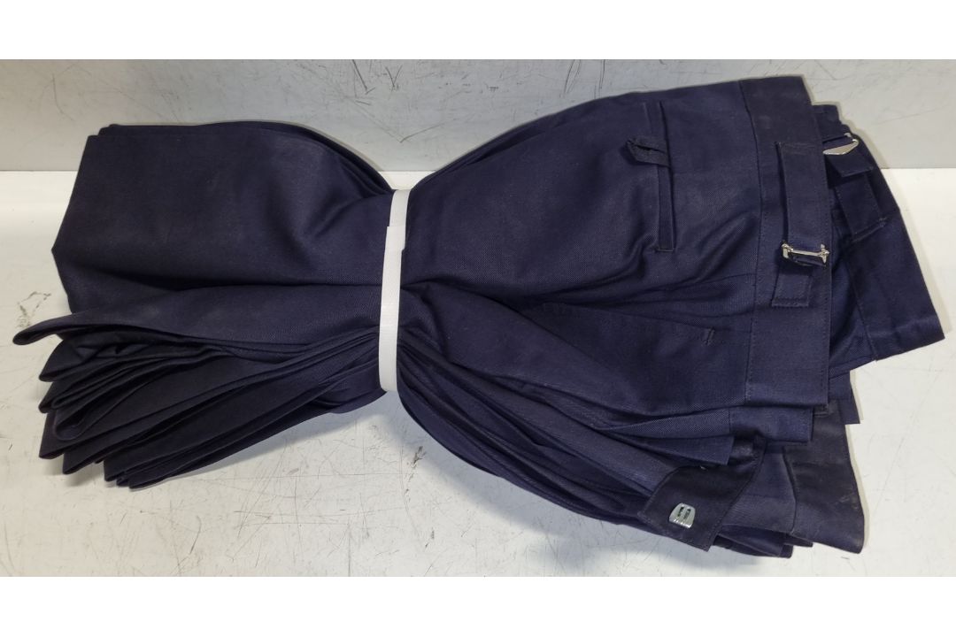 90x British forces cotton working dress trousers - mixed sizesThese items are used surplus - Image 6 of 7