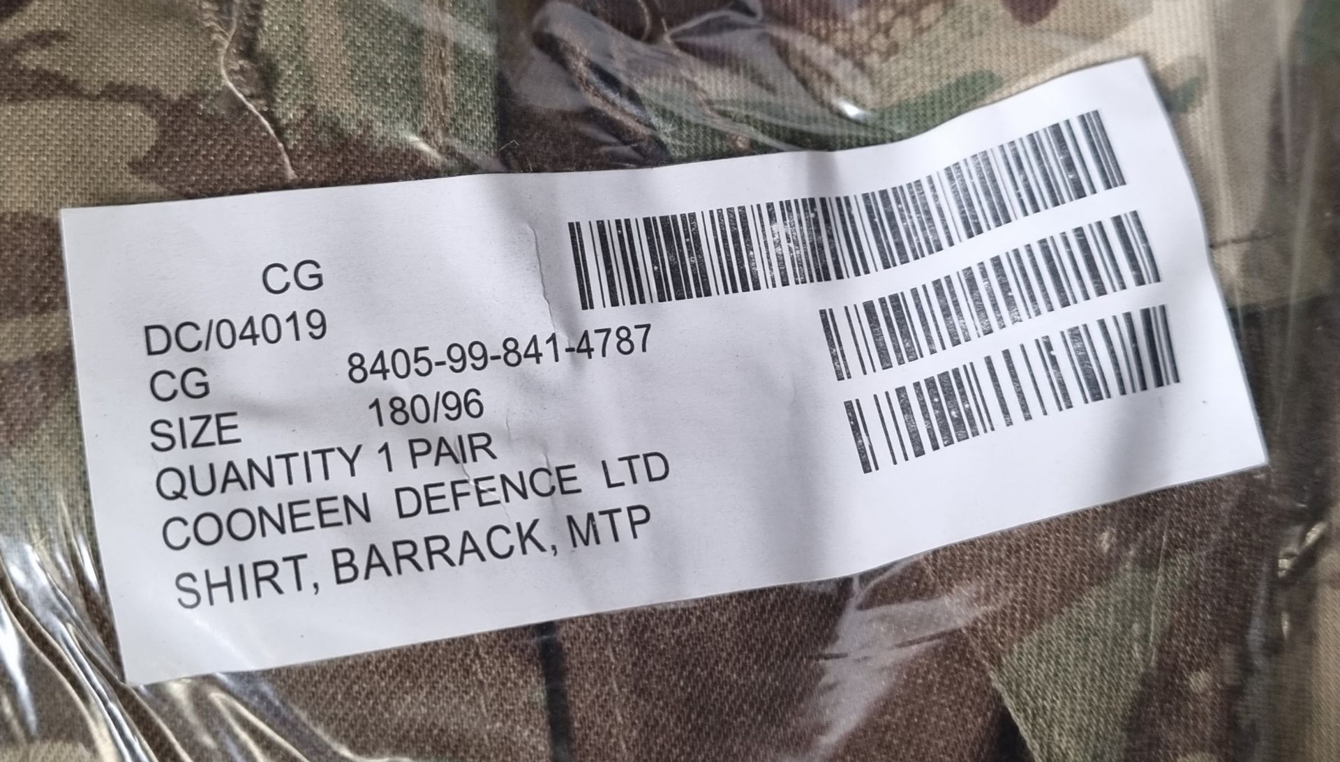 40x British Army MTP shirts barrack - mixed sizes - may include maternity - Image 6 of 27