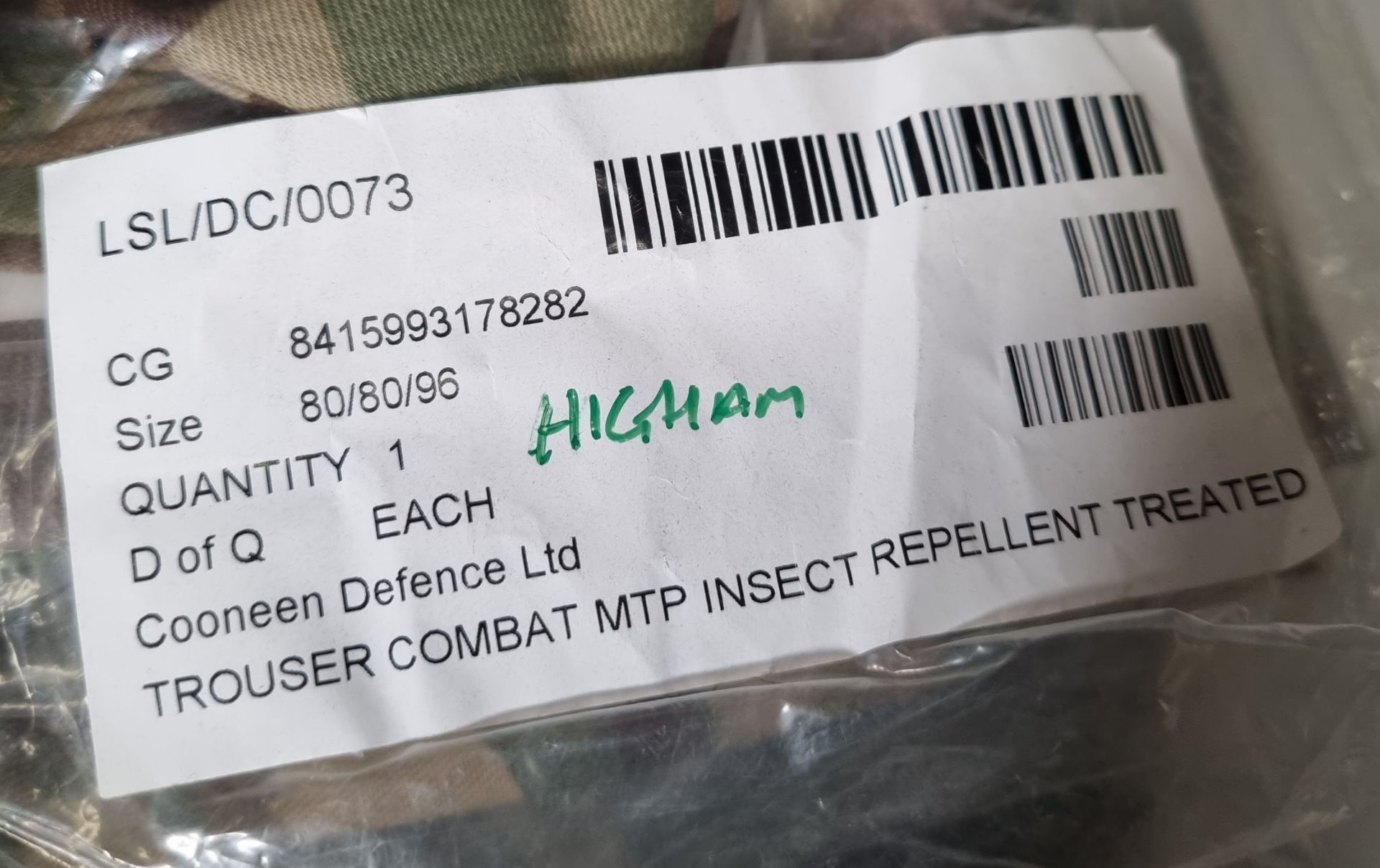 10x British Army MTP combat trousers - mixed types - mixed sizes - Image 5 of 8