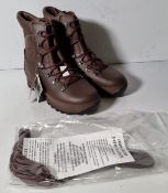 Altberg high liability male combat boot - Size 6L - Brown