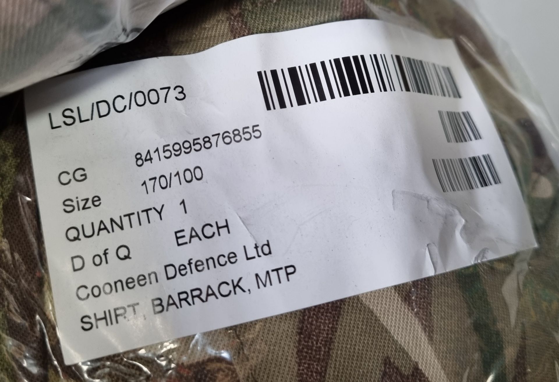 20x British Army MTP shirts barrack - mixed sizes - may include maternity - Image 6 of 14