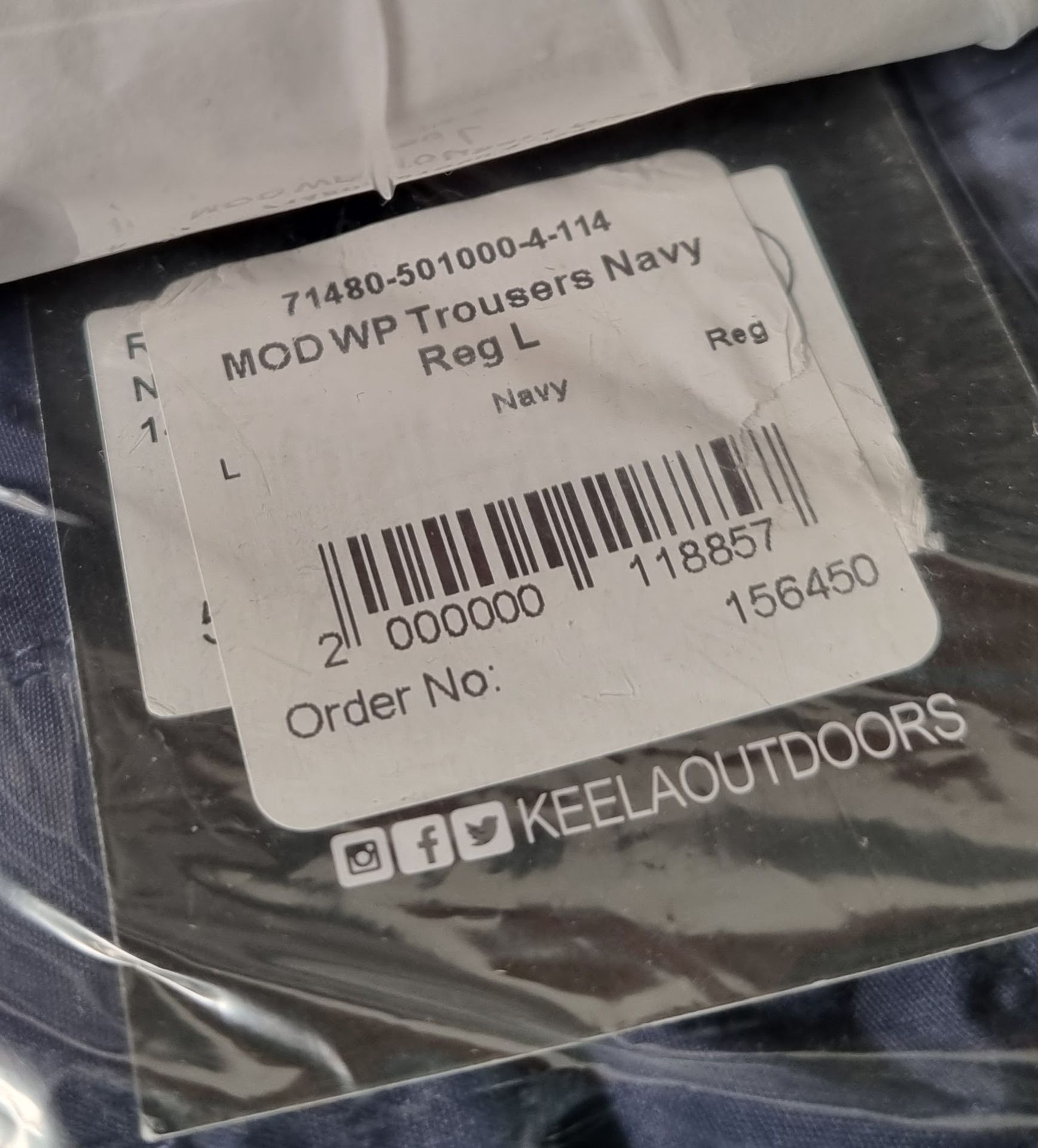 155x Mixed items of Navy / Blue clothing - see description for details - Image 34 of 37