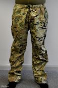 100x British Army MTP waterproof lightweight trousers - mixed sizes