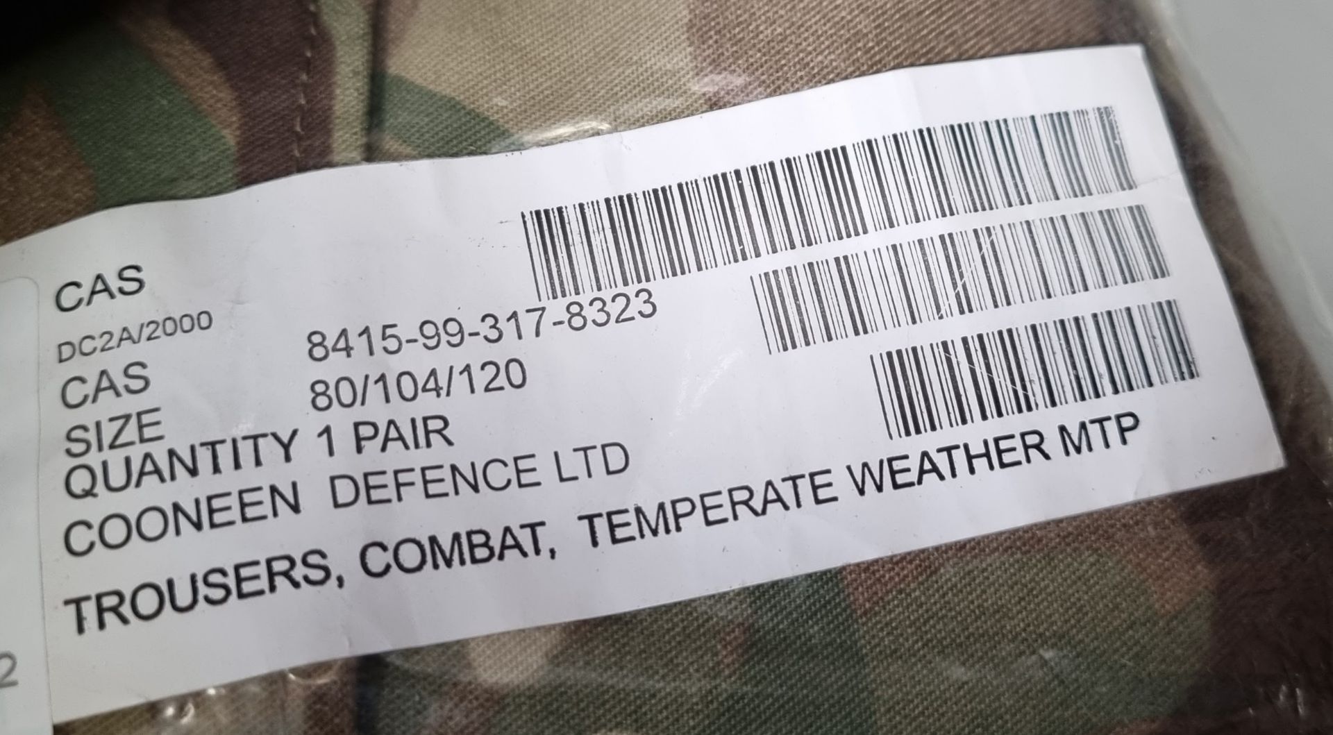 10x British Army MTP combat trousers - mixed types - mixed sizes - Image 7 of 8
