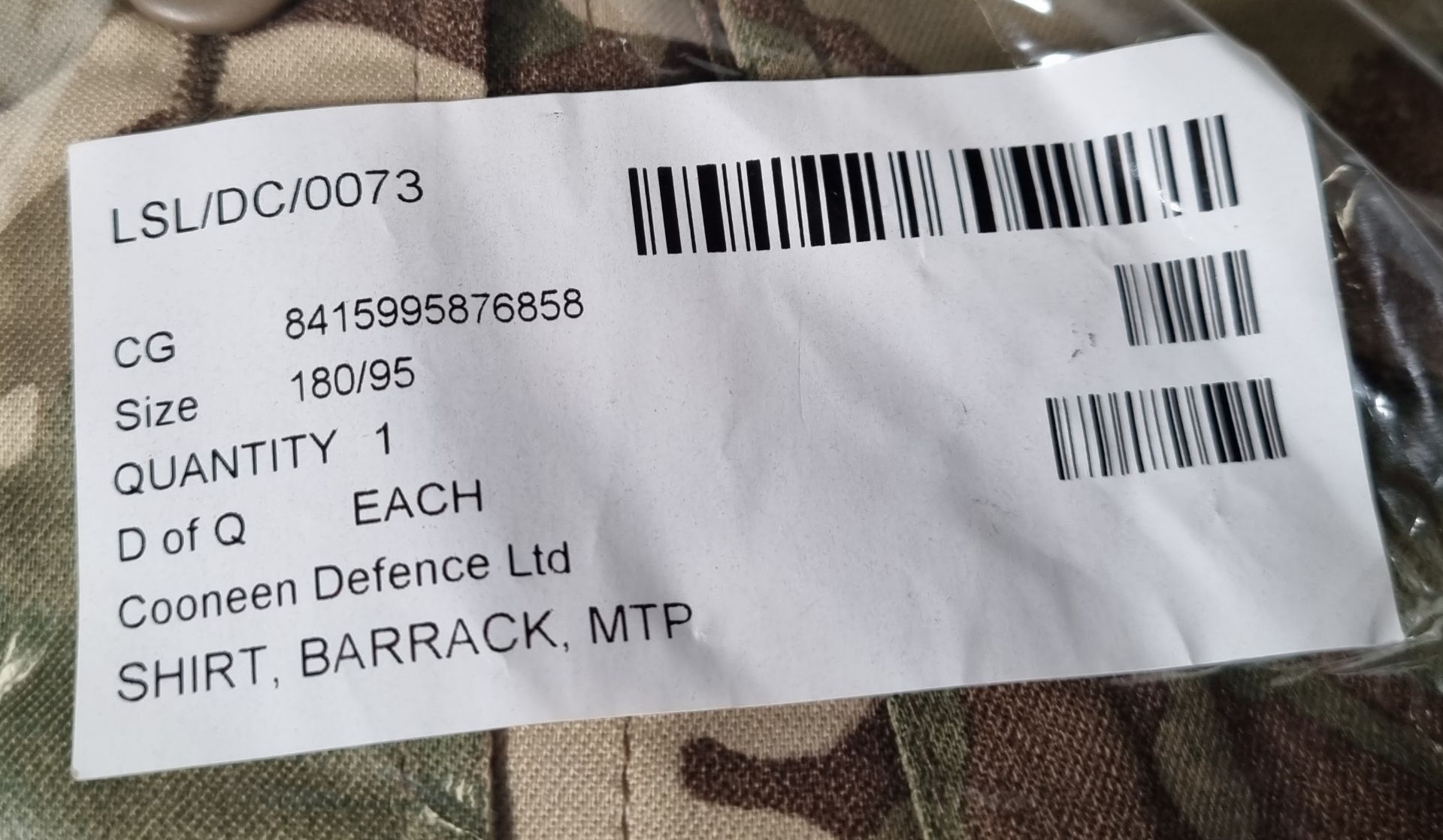 20x British Army MTP shirts barrack - mixed sizes - may include maternity - Image 10 of 14
