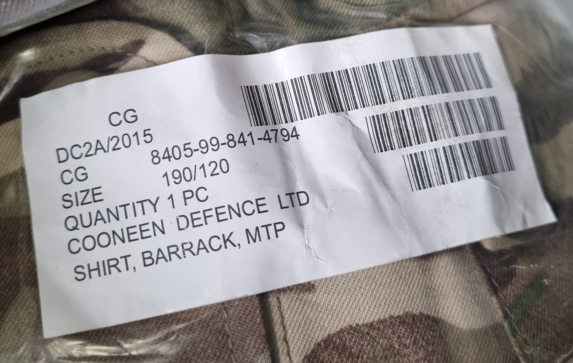 20x British Army MTP shirts barrack - mixed sizes - may include maternity - Image 5 of 14