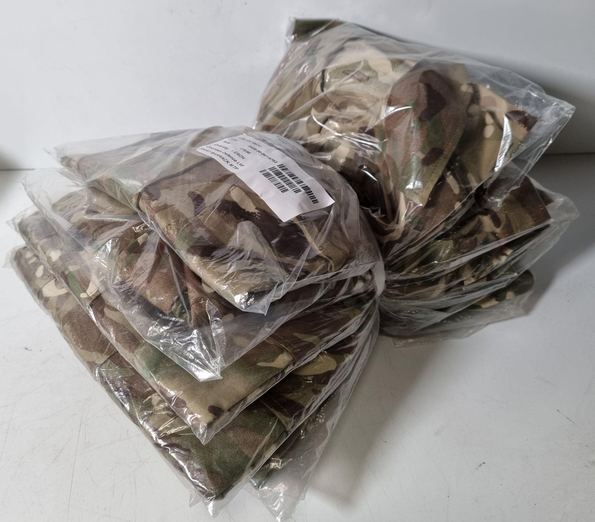 40x British Army MTP shirts barrack - mixed sizes - may include maternity - Image 2 of 27