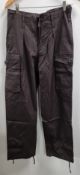 10x British Forces Field trousers - Black - 72/80/96