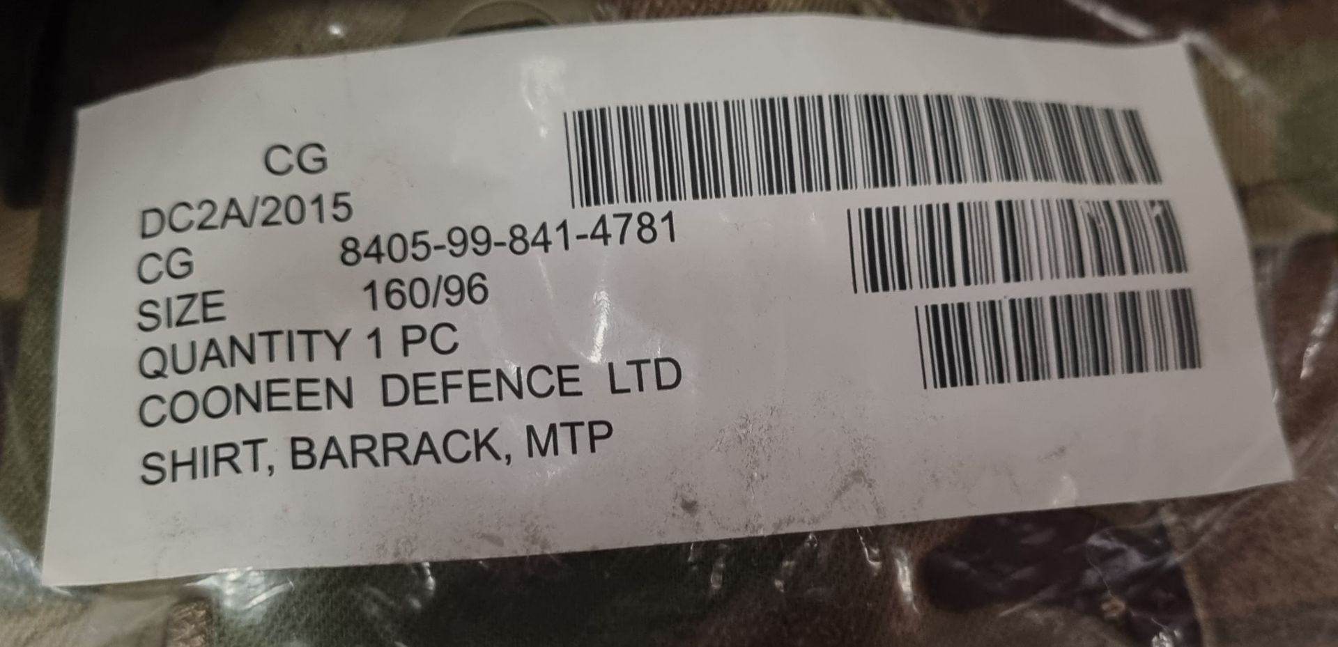 40x British Army MTP shirts barrack - mixed sizes - may include maternity - Image 9 of 27