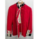 British Forces Tunic - Red - see pictures for size - with defects, in need of repair