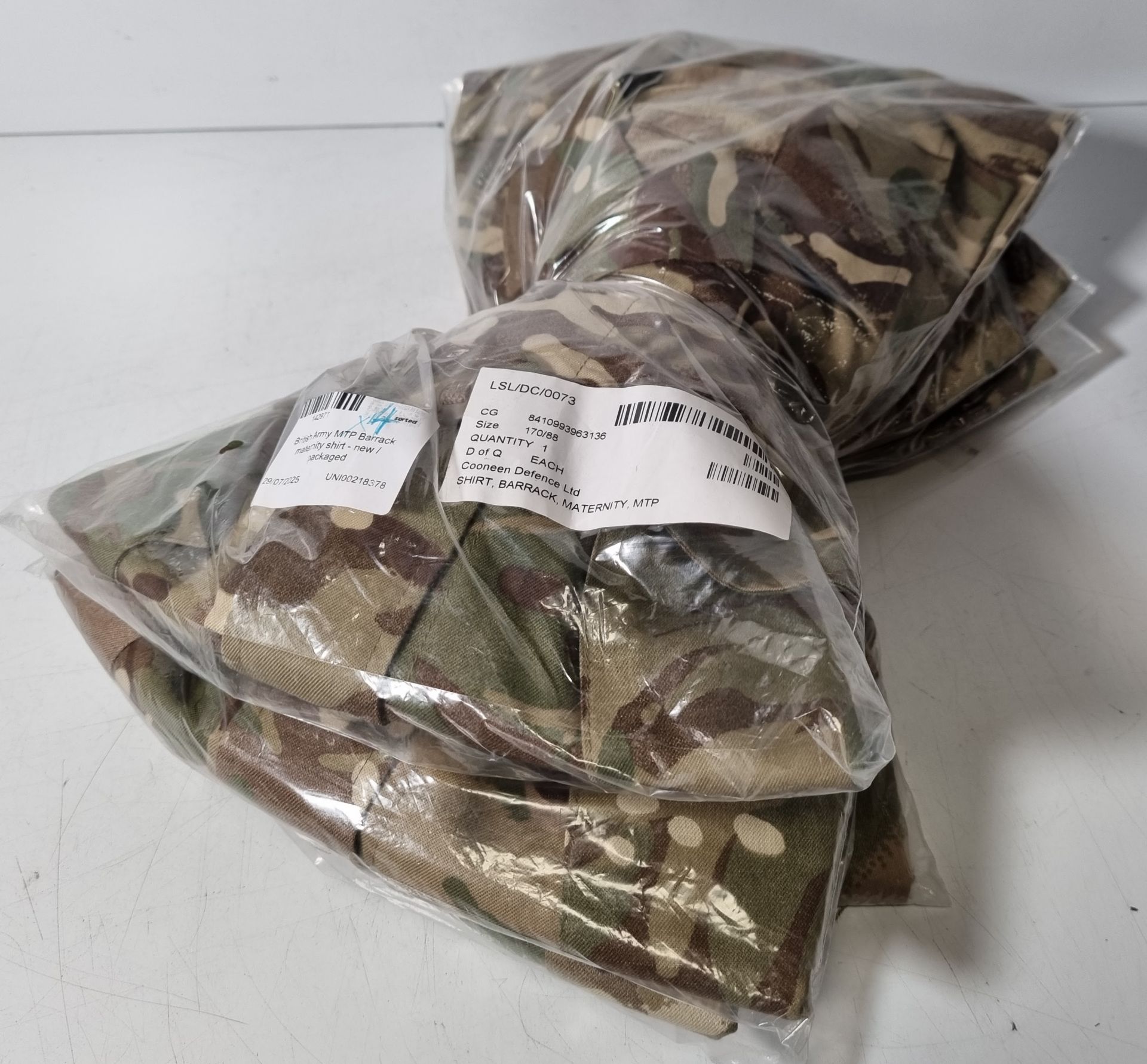 47x British Army MTP shirts barrack - mixed sizes, 4x British Army MTP Barrack maternity shirts - Image 32 of 36