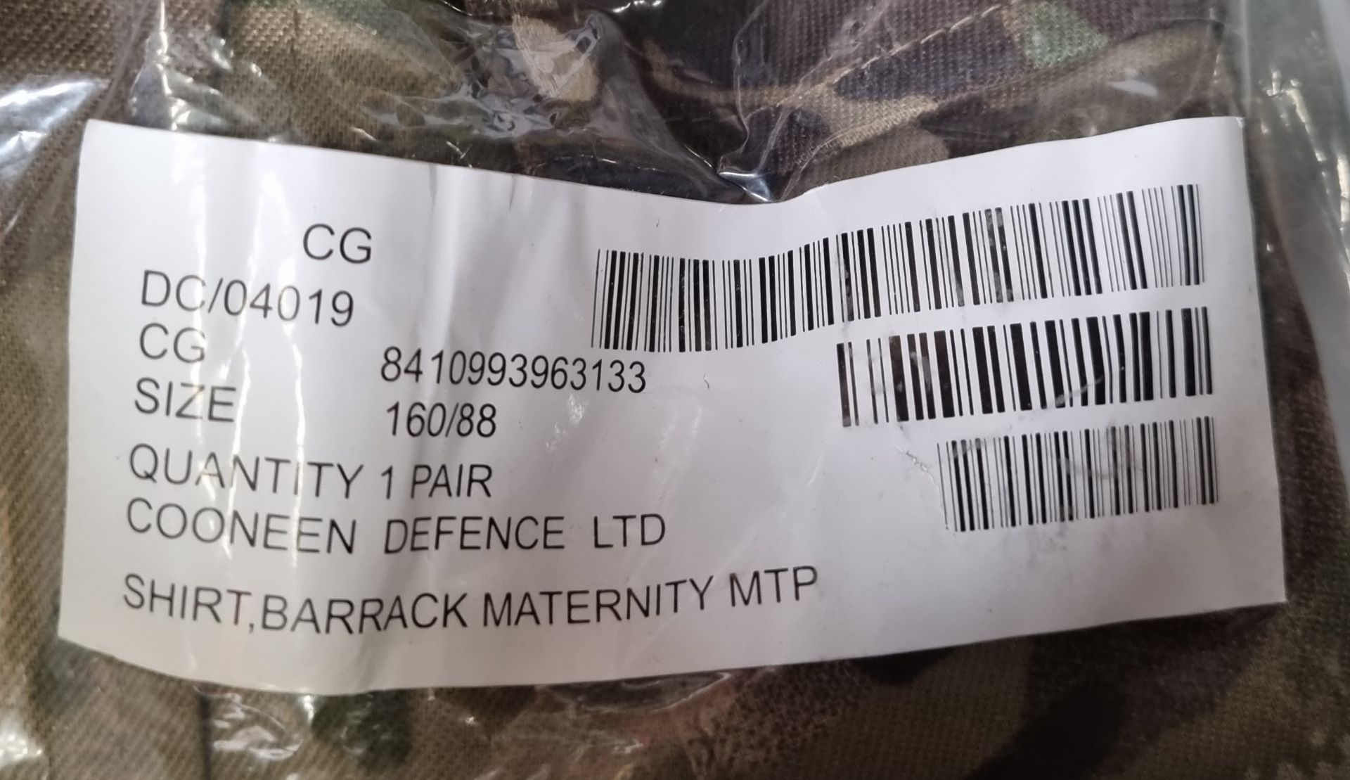 47x British Army MTP shirts barrack - mixed sizes, 4x British Army MTP Barrack maternity shirts - Image 35 of 36