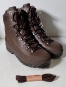 Iturri brown combat boots cold wet weather male - size 12M