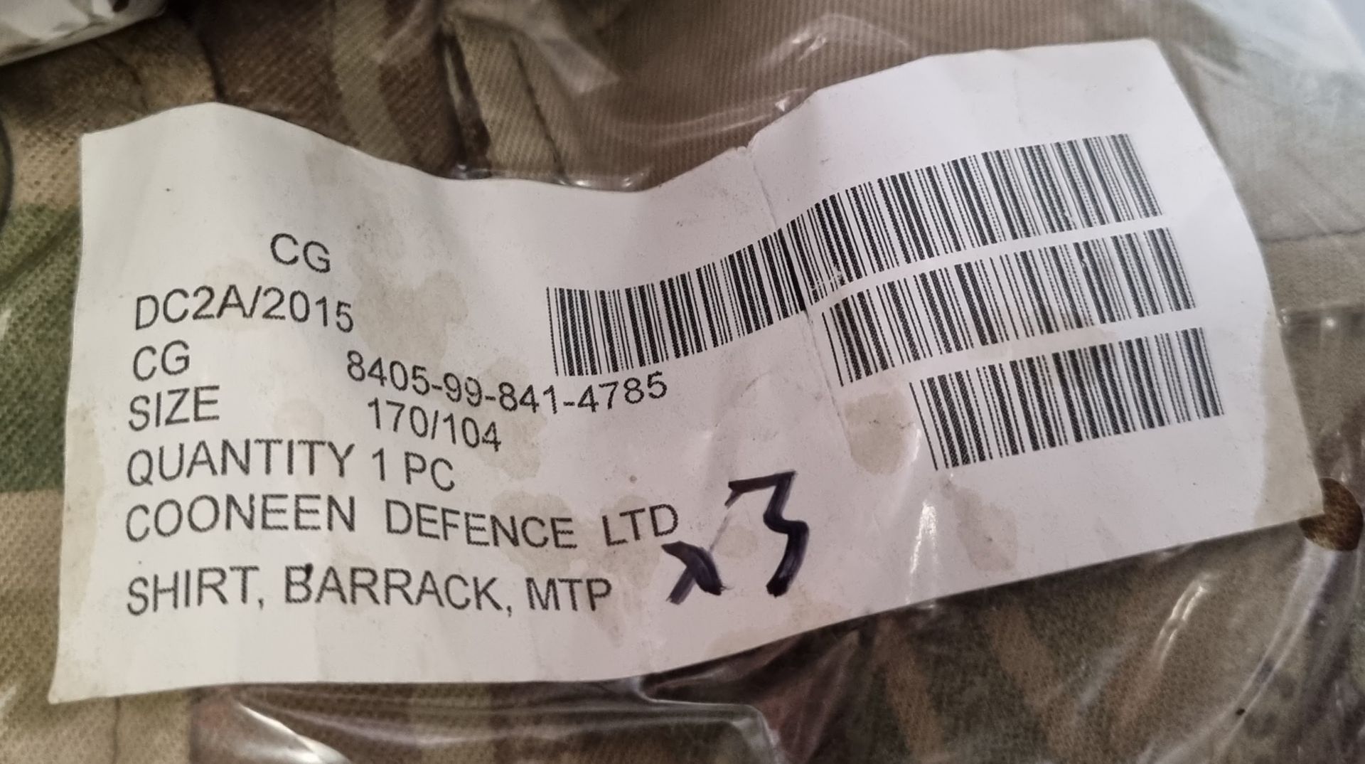 40x British Army MTP shirts barrack - mixed sizes - may include maternity - Image 14 of 27