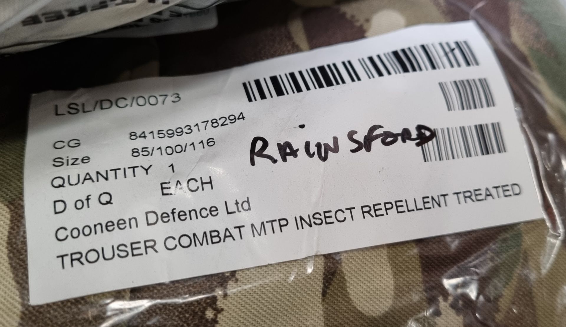 10x British Army MTP combat trousers - mixed types - mixed sizes - Image 8 of 8