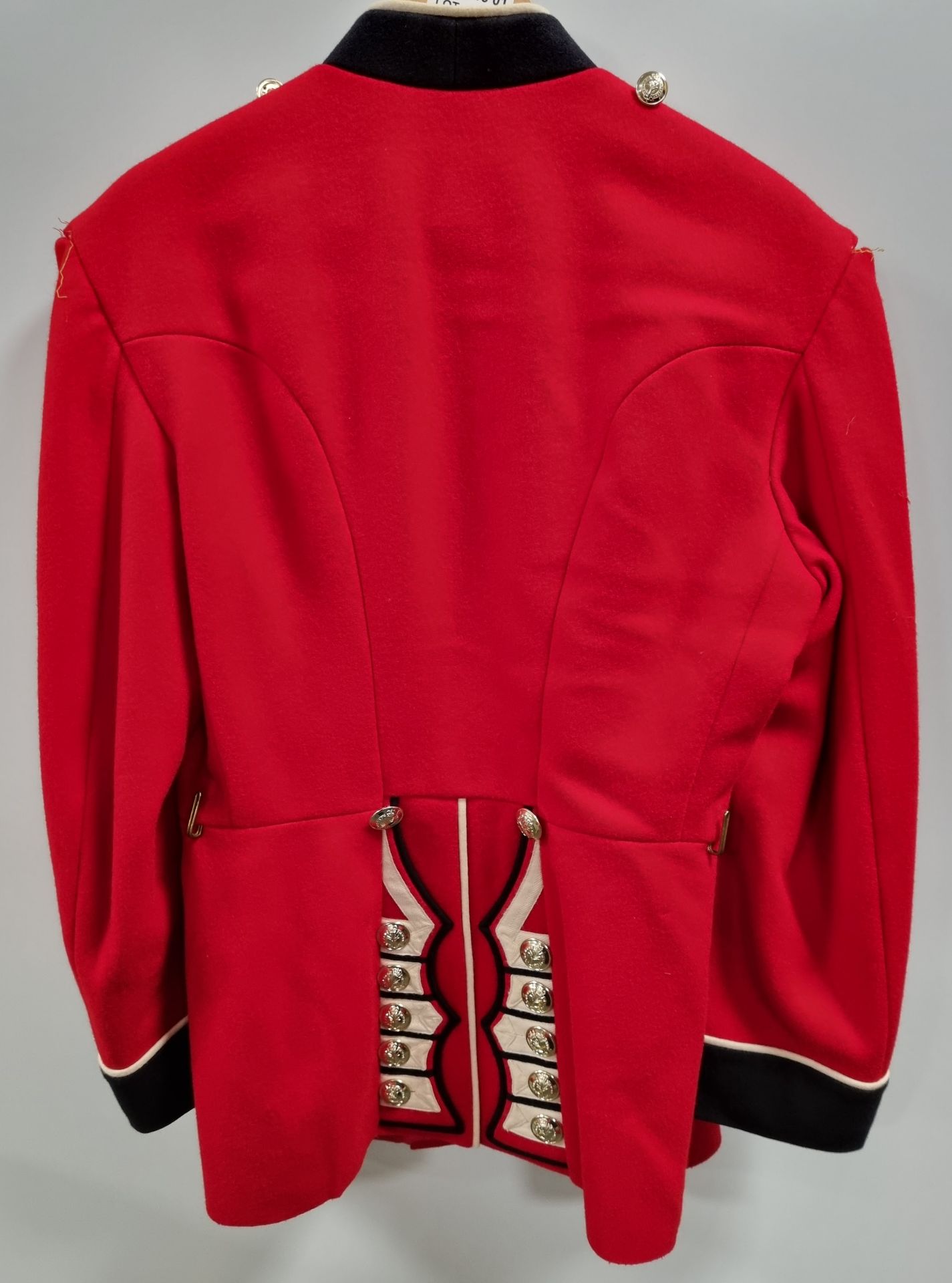 British Forces Tunic - Red - see pictures for size - with defects, in need of repair - Image 7 of 8