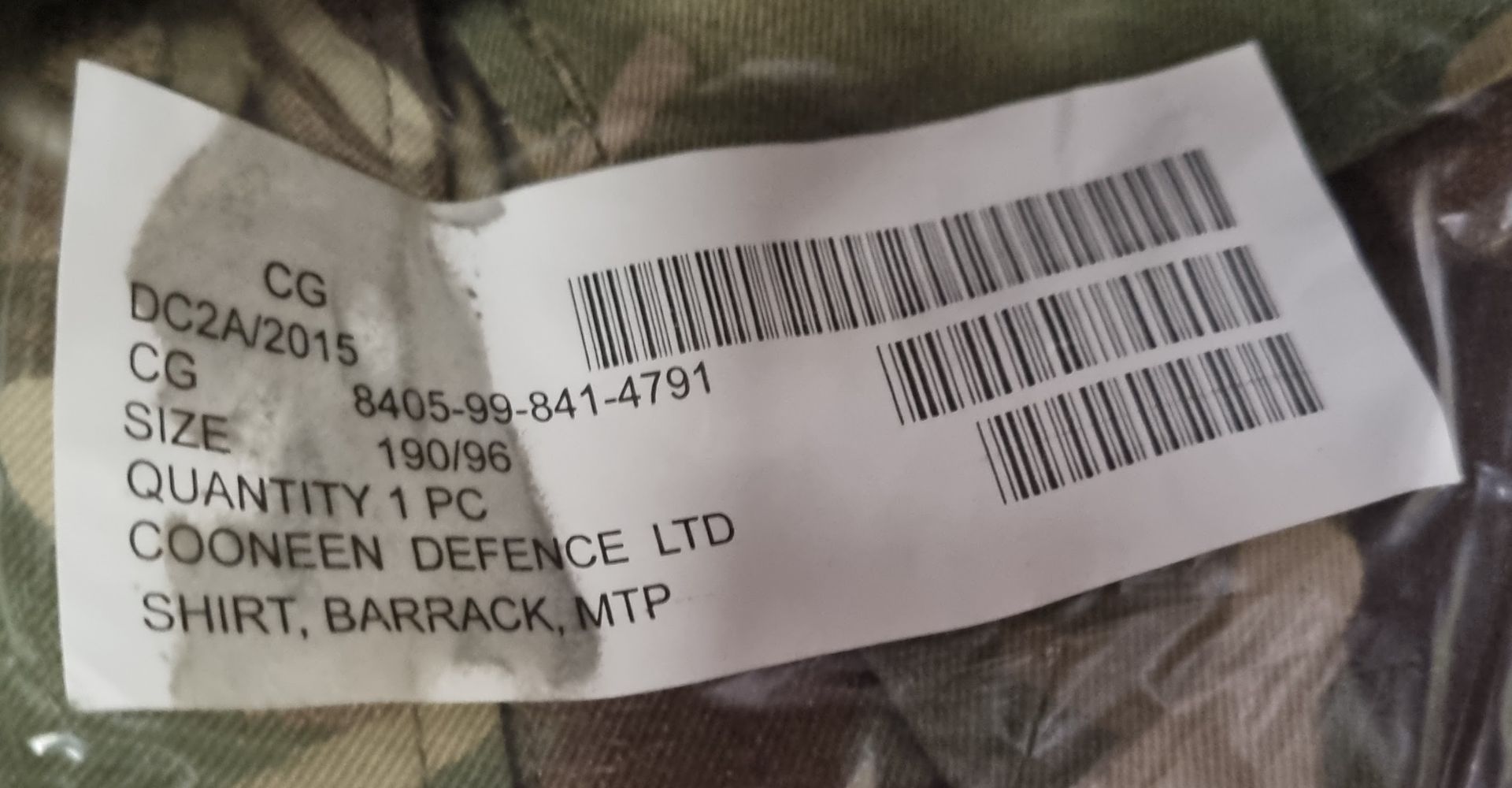 20x British Army MTP shirts barrack - mixed sizes - may include maternity - Image 8 of 16