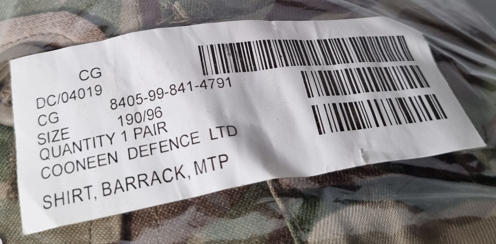 40x British Army MTP shirts barrack - mixed sizes - may include maternity - Image 22 of 27