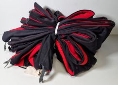 7x British forces musicians Sgt, R&F trousers - Black with red stripe - mixed sizes