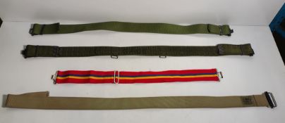 90x British Forces belts - various types and sizes