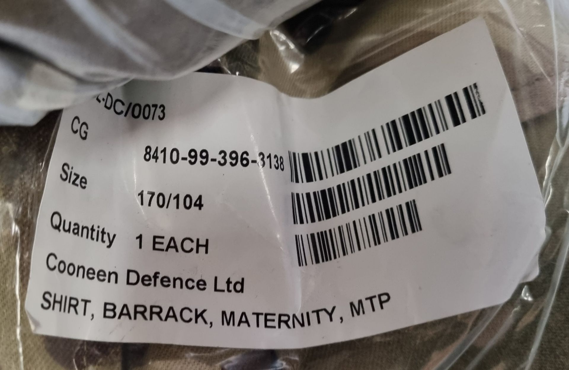 47x British Army MTP shirts barrack - mixed sizes, 4x British Army MTP Barrack maternity shirts - Image 36 of 36