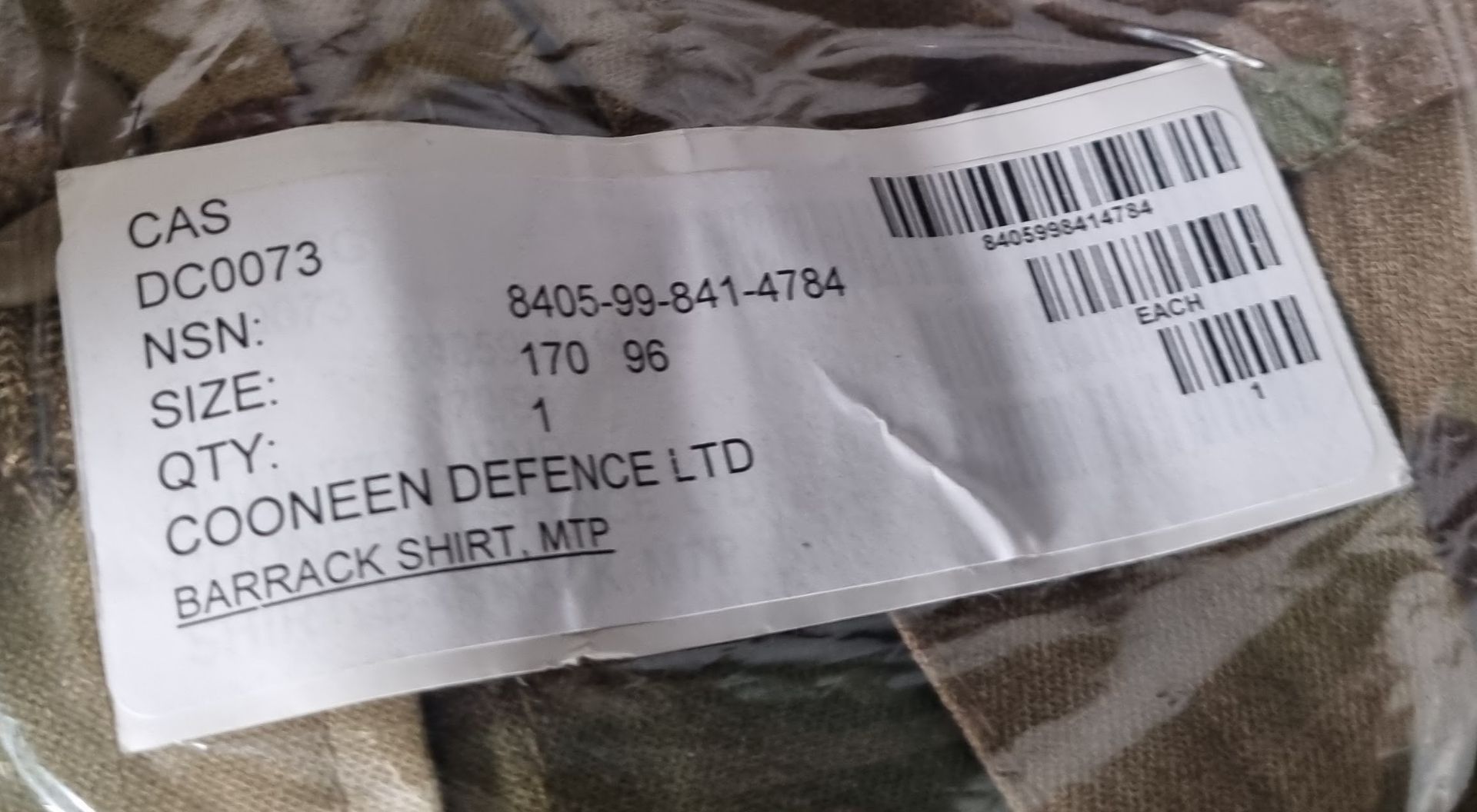 40x British Army MTP shirts barrack - mixed sizes - may include maternity - Image 24 of 27