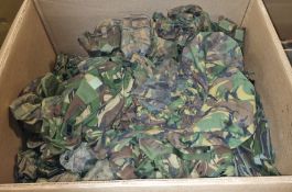 Various types of ex-military DPM accessories - 95 kg – may require repair / be incomplete