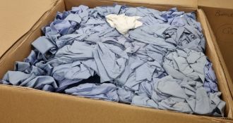 Approximately 640x British Forces shirts - mainly light blue