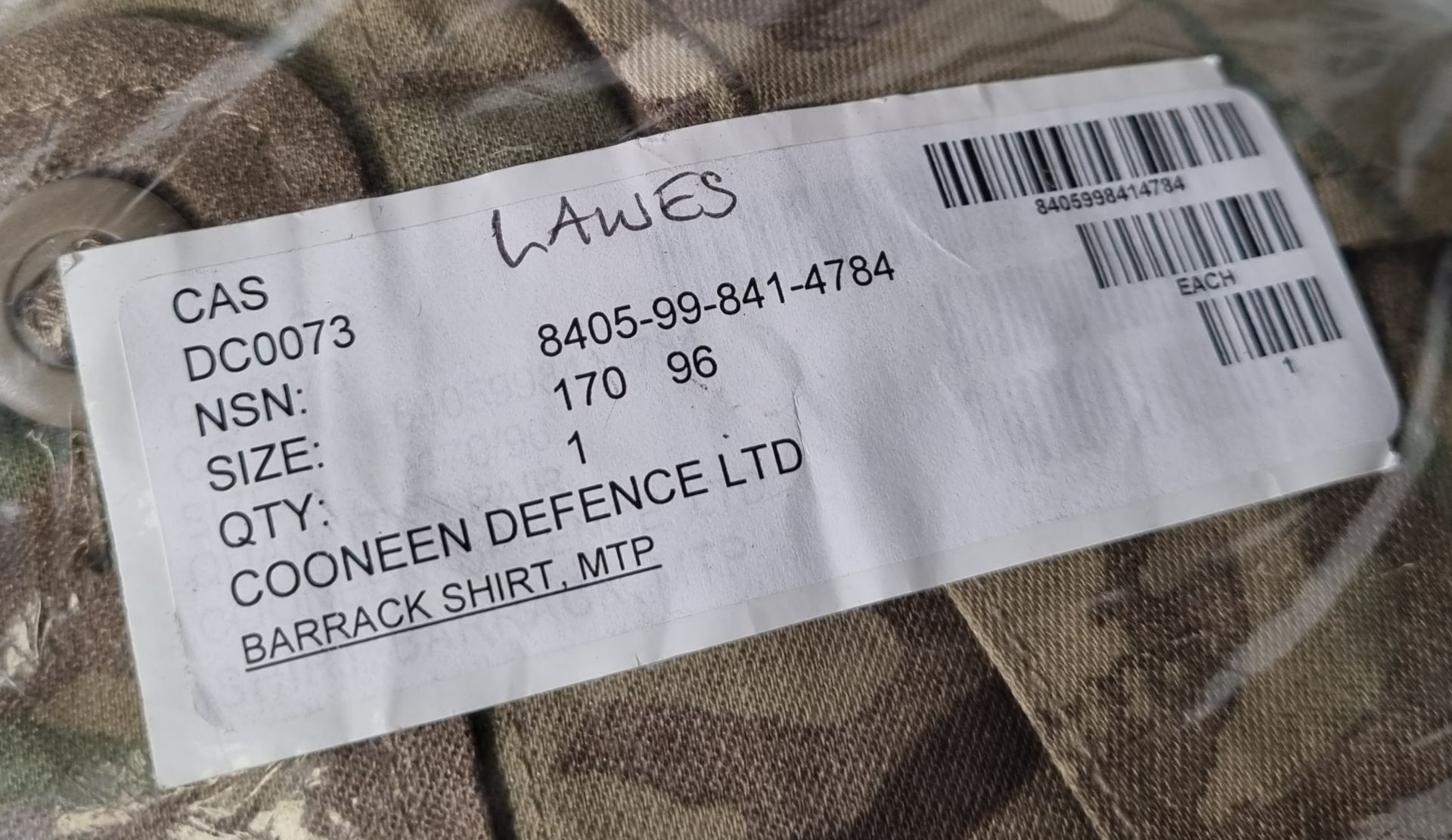 40x British Army MTP shirts barrack - mixed sizes - may include maternity - Image 17 of 27