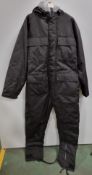 2x Technician coveralls ECW - Black - 1x 190/104, 1x 190/112