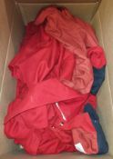 7x Life guards mans red and black cloaks With defects, in need of repair