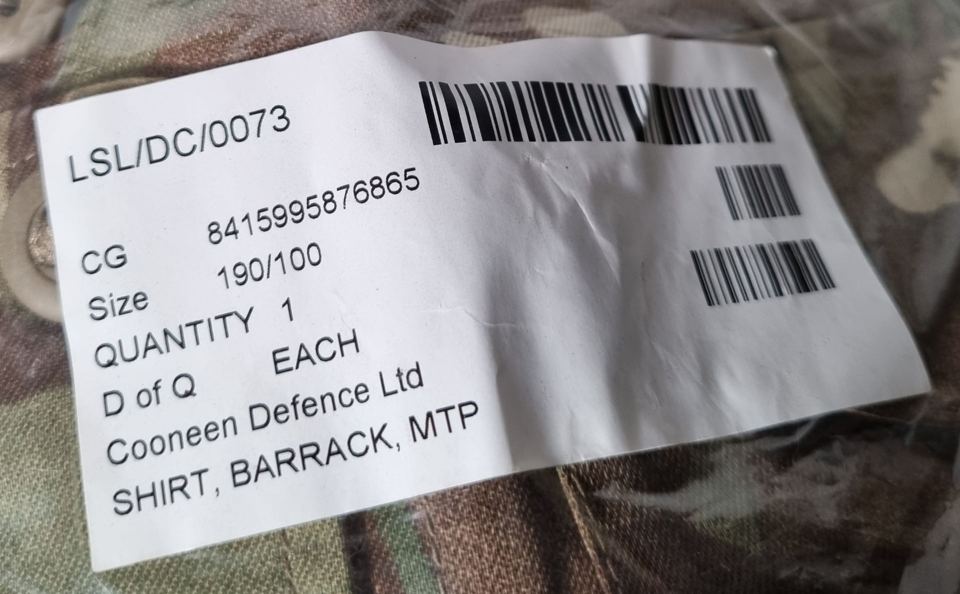 40x British Army MTP shirts barrack - mixed sizes - may include maternity - Image 23 of 27