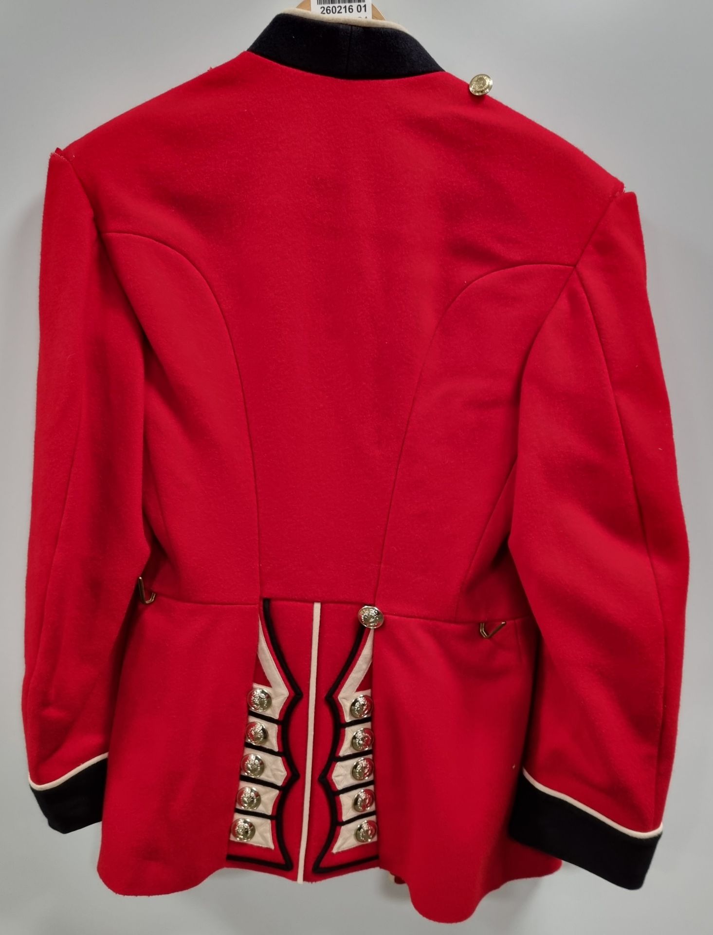 British Forces Tunic - Red - see pictures for size - with defects, in need of repair - Image 7 of 8
