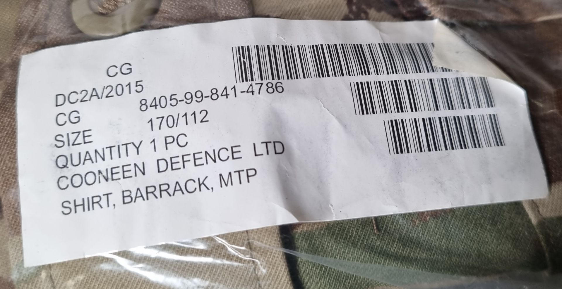 40x British Army MTP shirts barrack - mixed sizes - may include maternity - Image 12 of 27