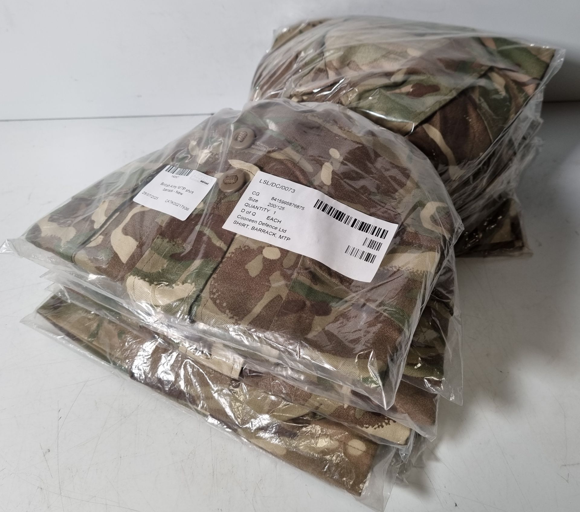 20x British Army MTP shirts barrack - mixed sizes - may include maternity - Image 2 of 14